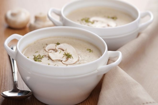 Грибной крем-суп с картофелем и сыром Грибной крем-суп с картофелем и сыром