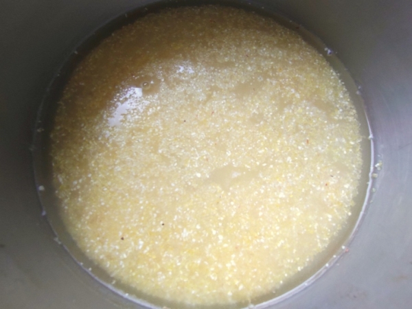 Закуска из овощей и грибов на поленте Закуска из овощей и грибов на поленте