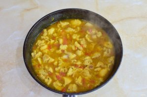 Оранжевый цыпленок Оранжевый цыпленок