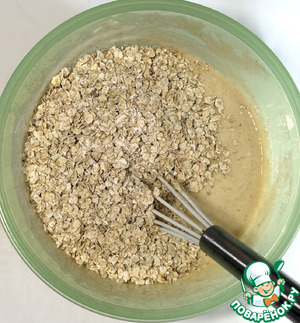 Запечённая овсянка с черникой и творогом Запечённая овсянка с черникой и творогом