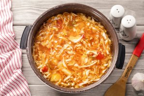 Постные щи в мультиварке Постные щи в мультиварке