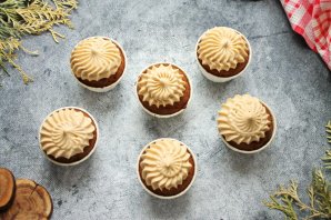 Морковные капкейки с кремом Морковные капкейки с кремом