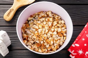 Салат "Снеговик"