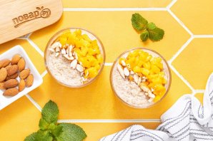 Пудинг из киноа на кокосовом молоке