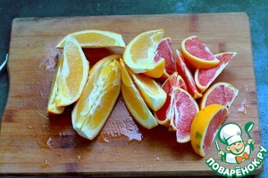 Бедро индейки с апельсинами и клюквенным соусом Бедро индейки с апельсинами и клюквенным соусом