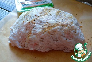 Бедро индейки в бараньем панцире Бедро индейки в бараньем панцире