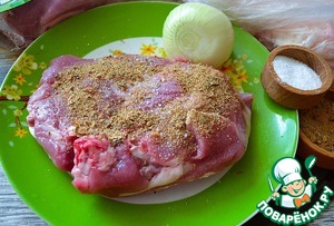 Бедро индейки в бараньем панцире Бедро индейки в бараньем панцире