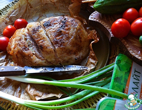 Бедро индейки в бараньем панцире Бедро индейки в бараньем панцире