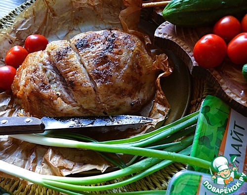 Бедро индейки в бараньем панцире Бедро индейки в бараньем панцире