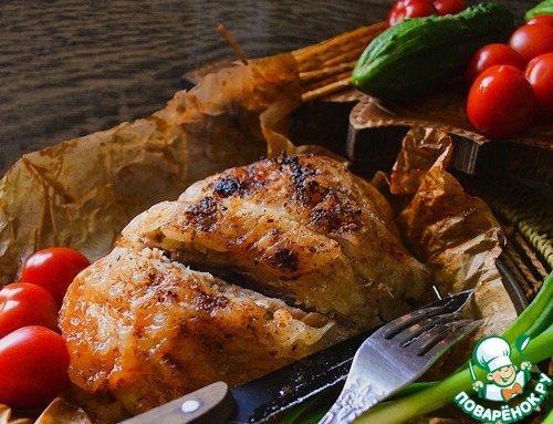 Бедро индейки в бараньем панцире Бедро индейки в бараньем панцире