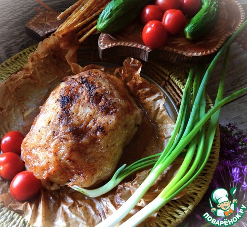 Бедро индейки в бараньем панцире Бедро индейки в бараньем панцире