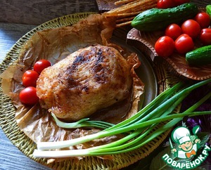 Бедро индейки в бараньем панцире Бедро индейки в бараньем панцире