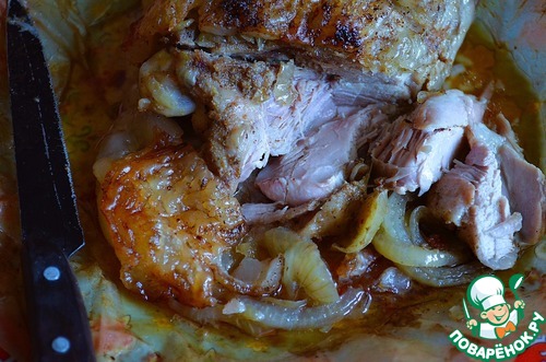 Бедро индейки в бараньем панцире Бедро индейки в бараньем панцире