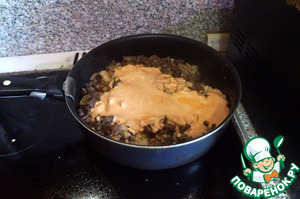 Бефстроганов из говяжьего сердца