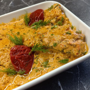 Белая рыба в ароматном соусе Белая рыба в ароматном соусе