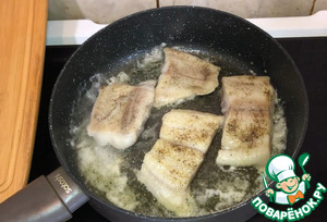 Белая рыба в сливочном соусе с лимонной цедрой Белая рыба в сливочном соусе с лимонной цедрой