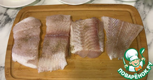 Белая рыба в сливочном соусе с лимонной цедрой Белая рыба в сливочном соусе с лимонной цедрой