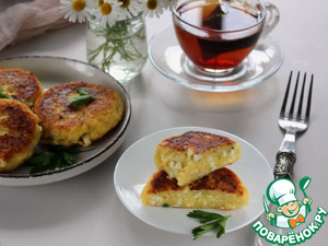 Белковые пирожки