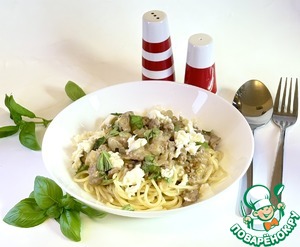 Белый соус болоньезе