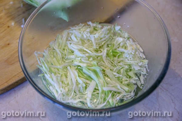 Куриные рубленые котлеты с молодой капустой