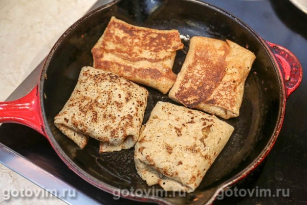 Блины с квашеной капустой Блины с квашеной капустой