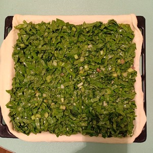 Пирог с ревенем и щавелем Пирог с ревенем и щавелем