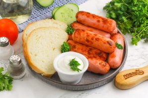 Сосиски в аэрогриле Сосиски в аэрогриле