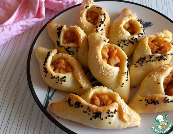 Курники интересной формы Курники интересной формы