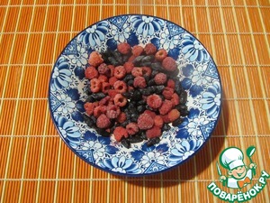 Творожный кекс с ягодами и полентой Творожный кекс с ягодами и полентой