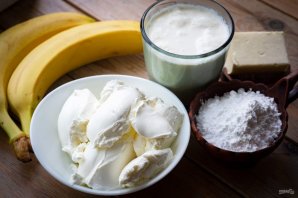 Торт с банановой прослойкой Торт с банановой прослойкой