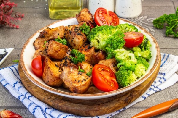 Филе куриное в соевом соусе на сковороде Филе куриное в соевом соусе на сковороде