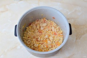 Рис с фаршем в мультиварке Рис с фаршем в мультиварке