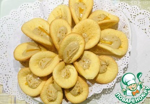 Бисквитное печенье с фисташковым кремом Бисквитное печенье с фисташковым кремом