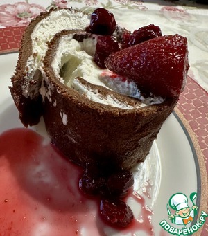 Бисквитный рулет Бисквитный рулет