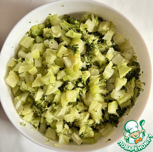 Биточки из брокколи и сыра