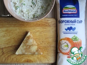 Блинчики с курицей и авокадо