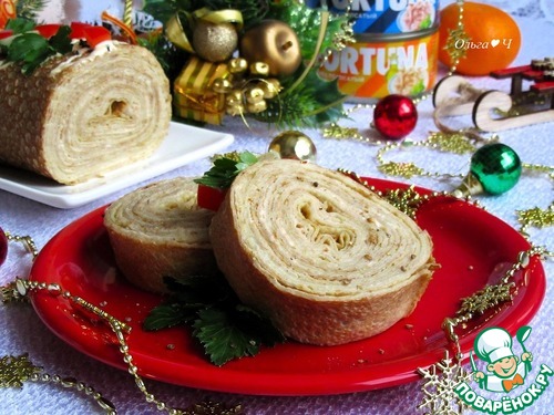 Блинное полено "Старый новый год" Блинное полено "Старый новый год"