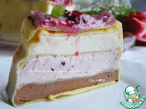 Блинный террин "Брусничная масленица"