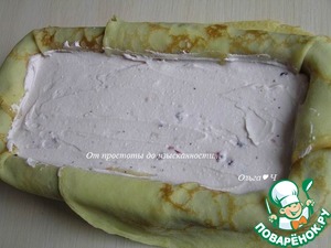 Блинный террин "Брусничная масленица"