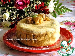 Блинный торт "Лимонно-шоколадный блюз" Блинный торт "Лимонно-шоколадный блюз"