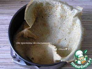 Блинный торт "Лимонно-шоколадный блюз" Блинный торт "Лимонно-шоколадный блюз"