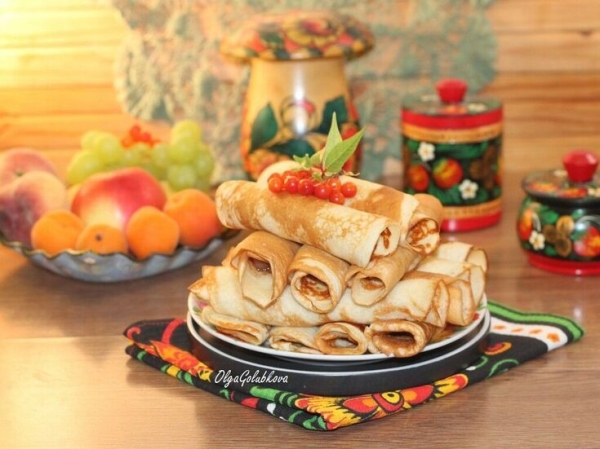 Блины дрожжевые на кефире и молоке#пушкинкулинар