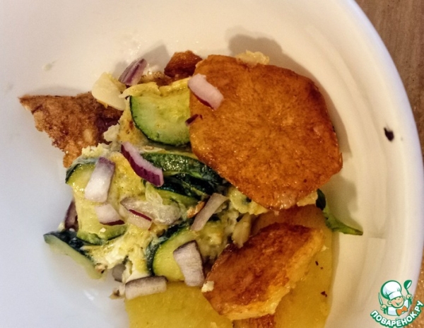 Блюдо левантийской кухни мфаракех Блюдо левантийской кухни мфаракех