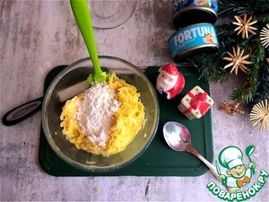 Большой запечённый "драник" с начинкой Большой запечённый "драник" с начинкой