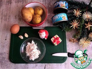 Большой запечённый "драник" с начинкой Большой запечённый "драник" с начинкой