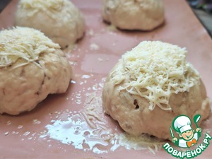 Бомбочки из индейки с лисичками Бомбочки из индейки с лисичками