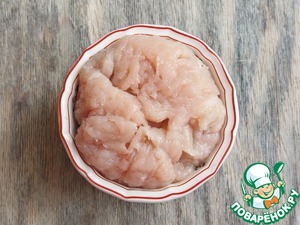 Бомбочки из индейки с лисичками Бомбочки из индейки с лисичками