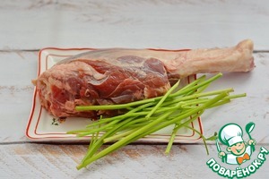 Борщ с бараниной и печёной свеклой Борщ с бараниной и печёной свеклой