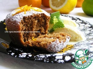 Брауни с апельсином Брауни с апельсином