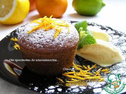 Брауни с апельсином Брауни с апельсином